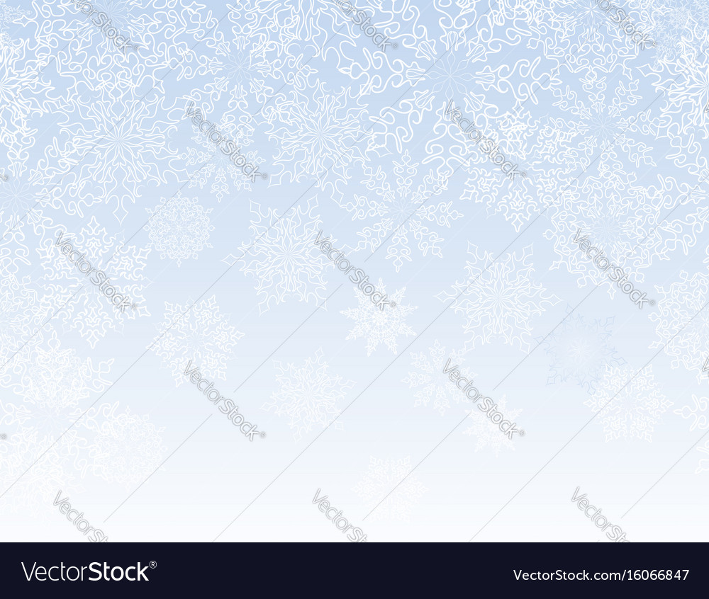 Winter Snowflake Pattern