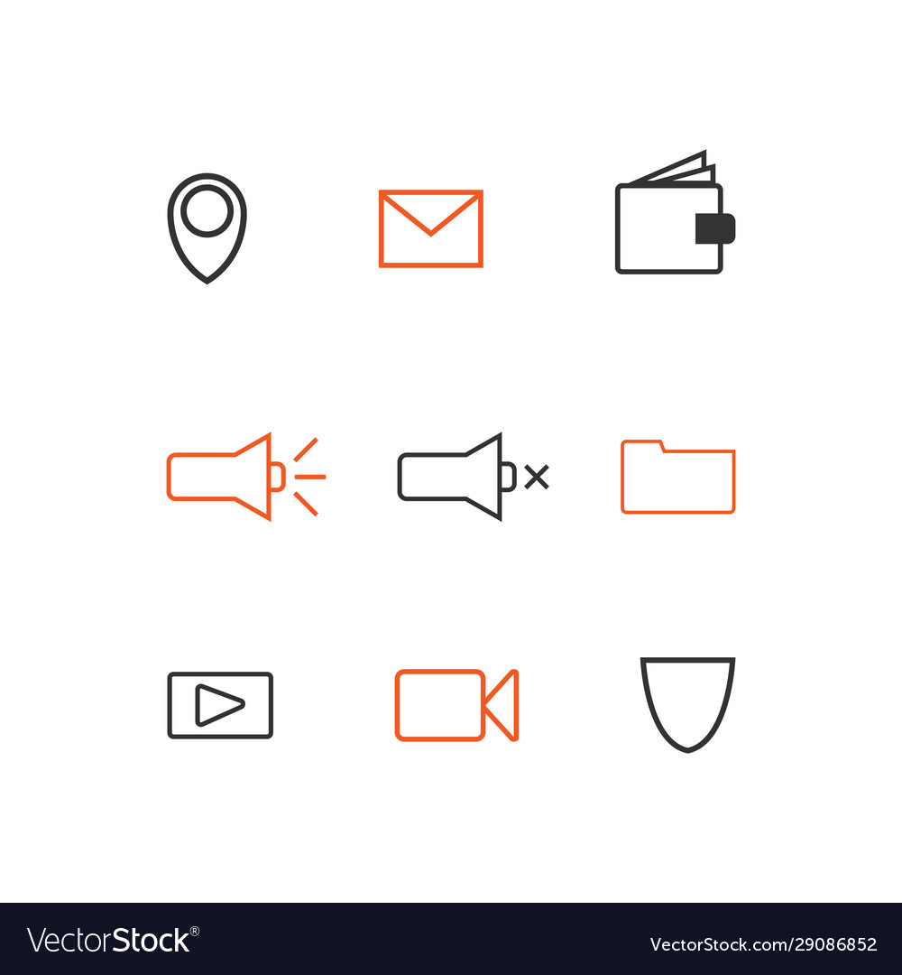 Business and application line icon image