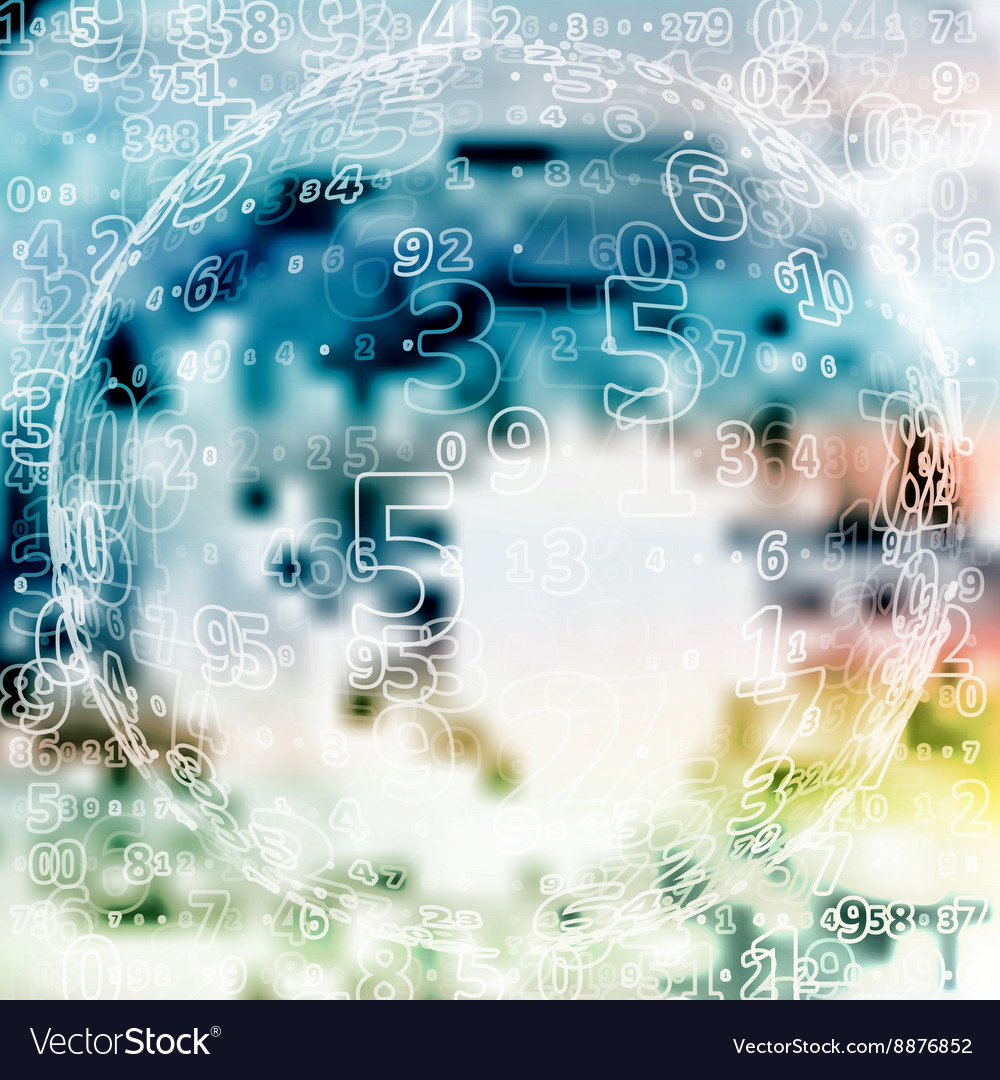 Digital code background