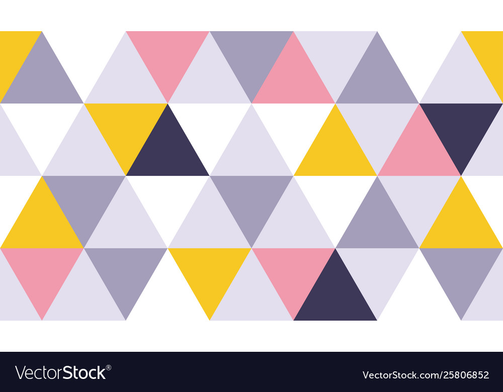 geometric triangle pattern