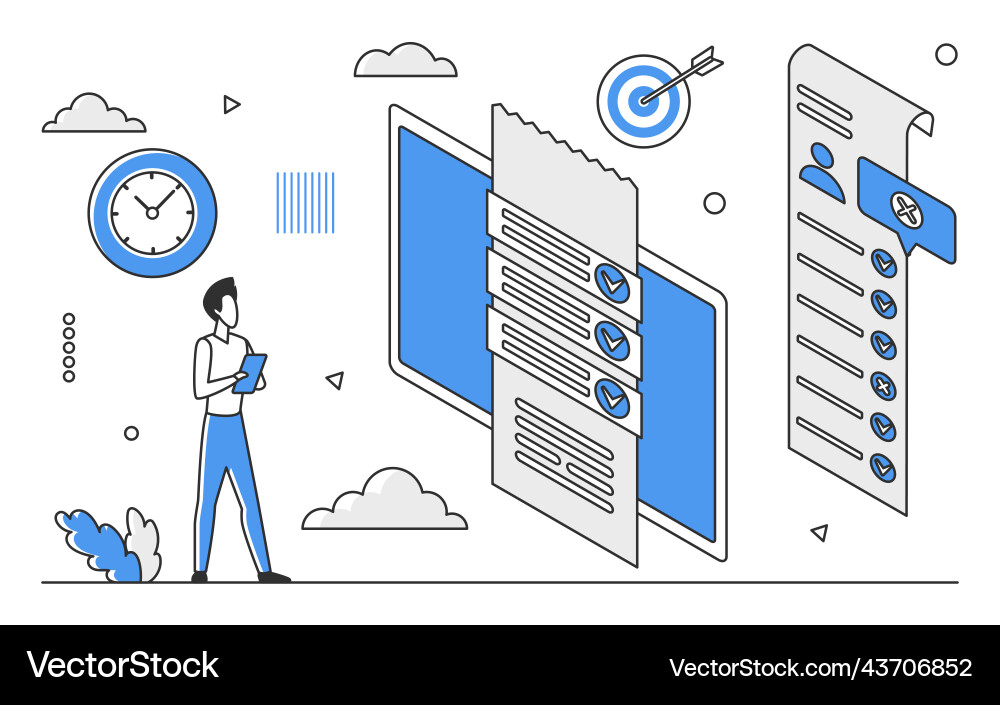 Personal Data Vector Image Personal candidate data Royalty Free Vector Image