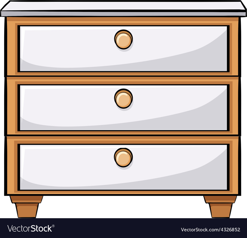 Wooden Drawers Stock Illustration - Download Image Now - 2015, Art