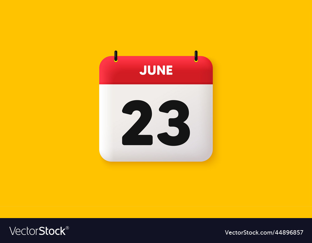 23th day of the month icon event schedule date