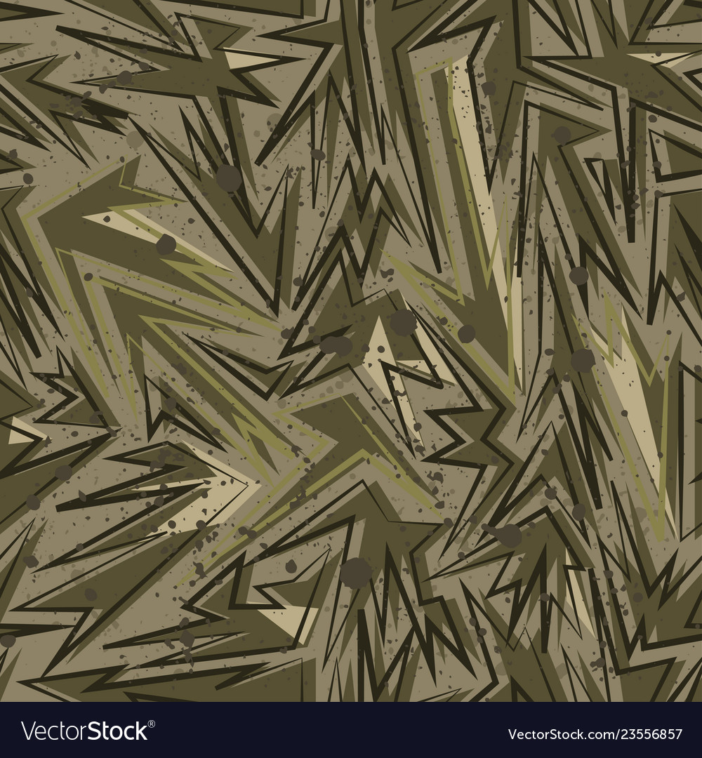Abstract Camouflage Pattern