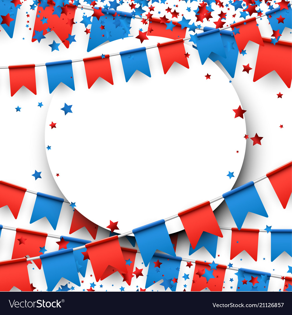 Independence day background with flags Royalty Free Vector