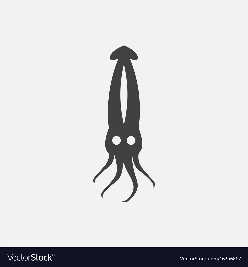 Squid icon simple