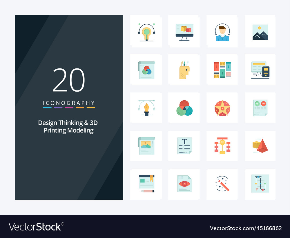 20 design thinking and d printing modeling flat