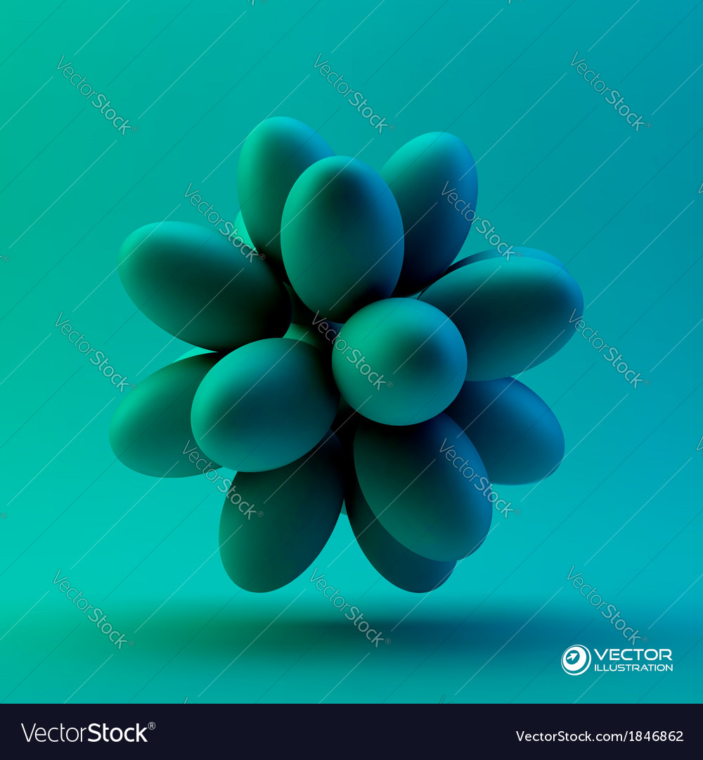 3d Royalty Free Vector Image - VectorStock