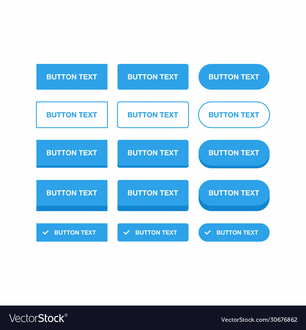 Buttons for webdesign or ui ux design