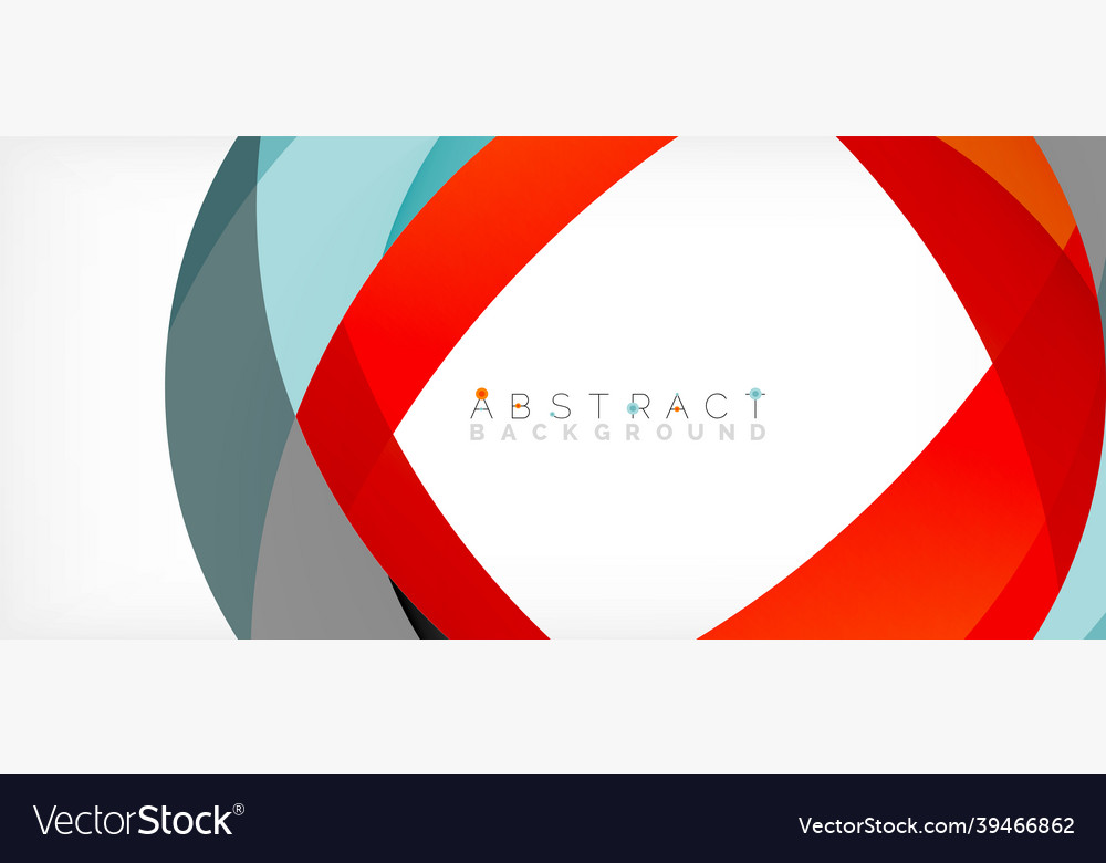 Color circle shapes minimal geometric background