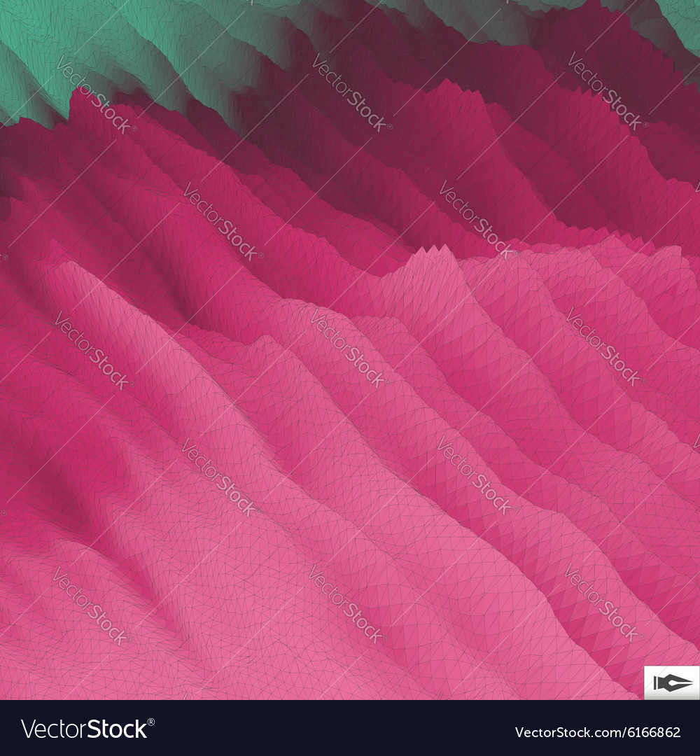 Dynamic Wavy Grid Background
