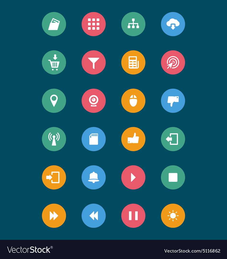 Web and mobile icons 4