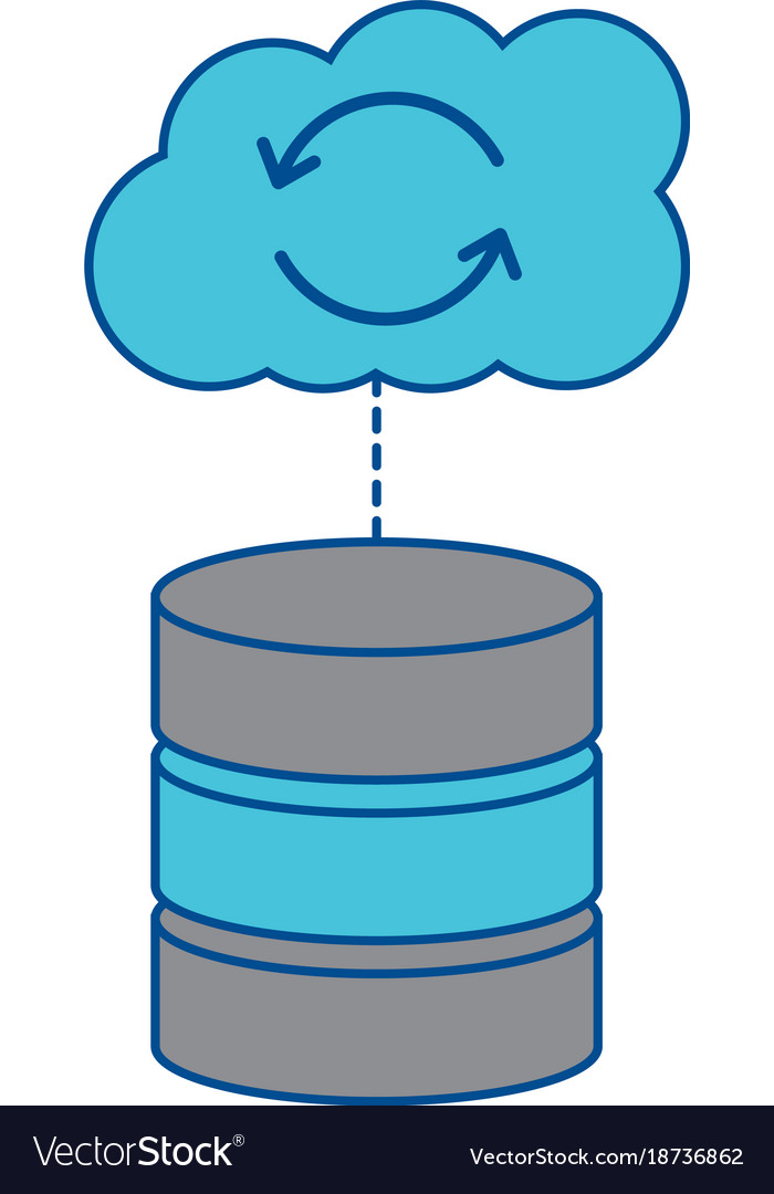 Web hosting server with internet cloud storage