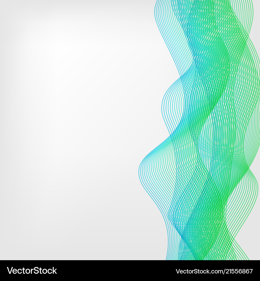 Abstract waved line background Royalty Free Vector Image