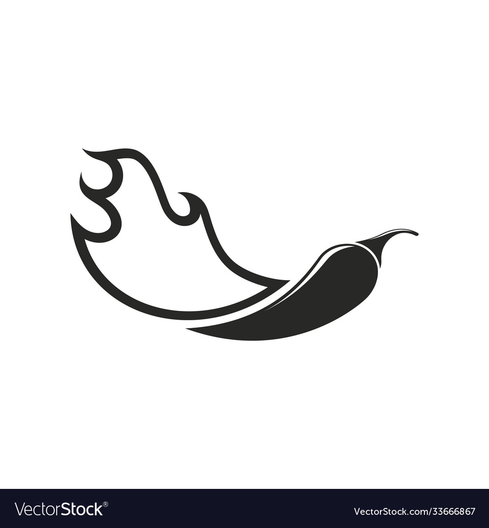 Hot chili icon Royalty Free Vector Image - VectorStock