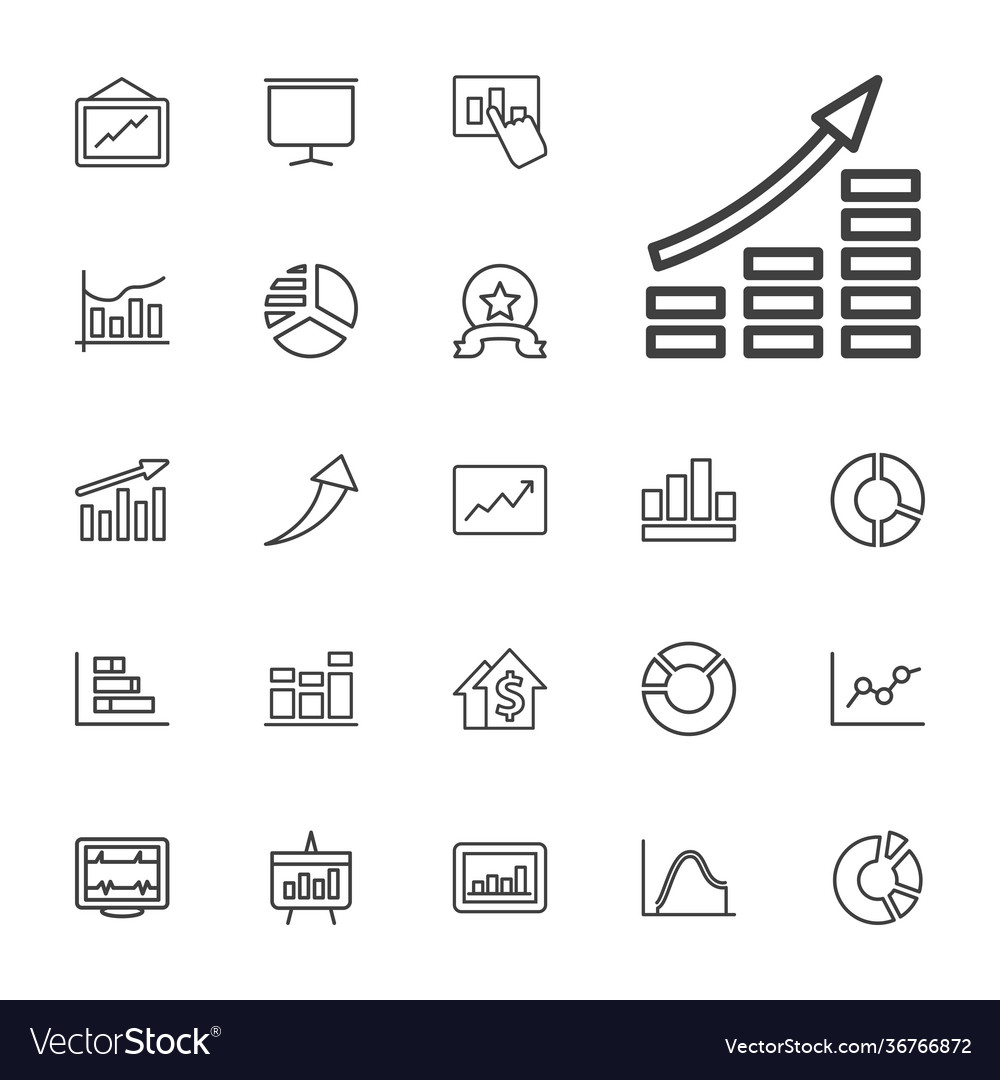 22 graph icons