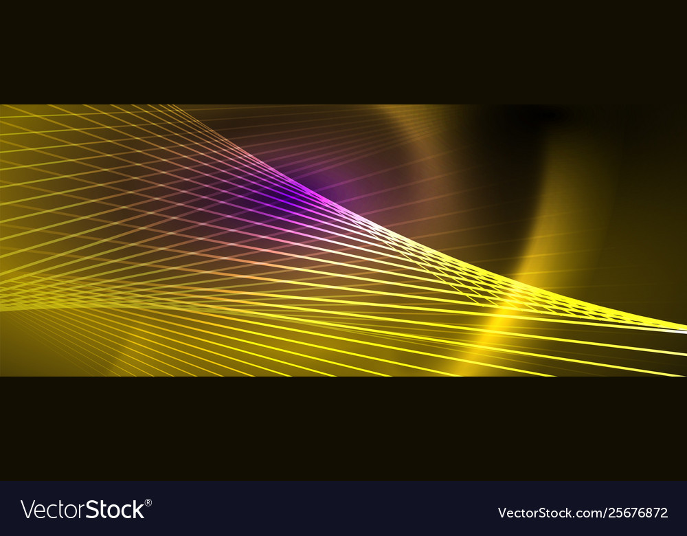 Color light with lines outer space background