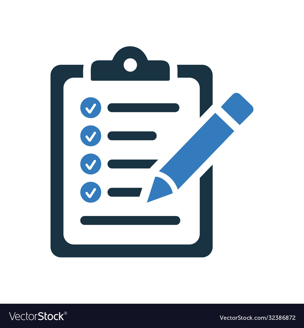 To do list icon clipboard checklist