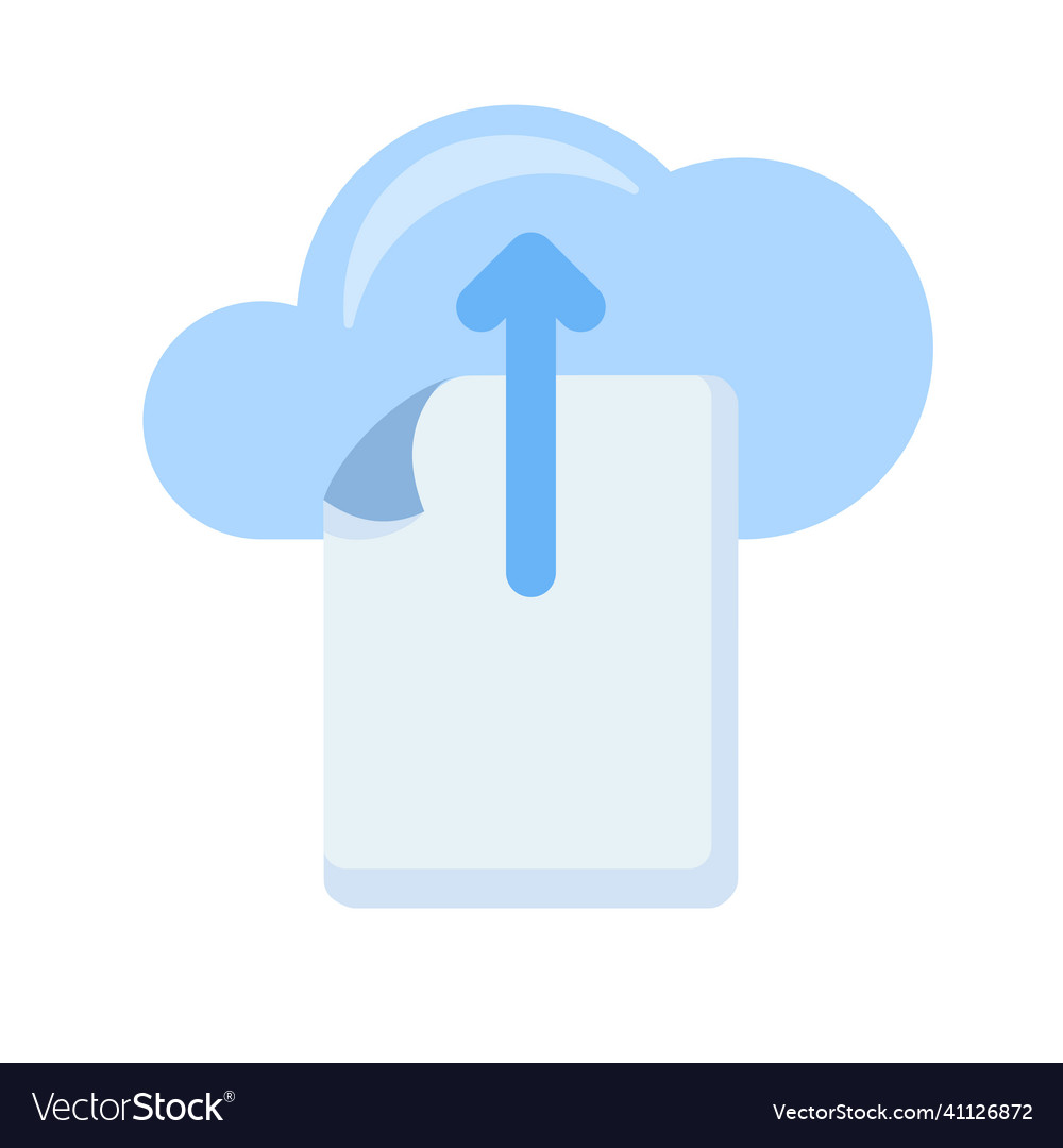 Upload document file paper page cloud single