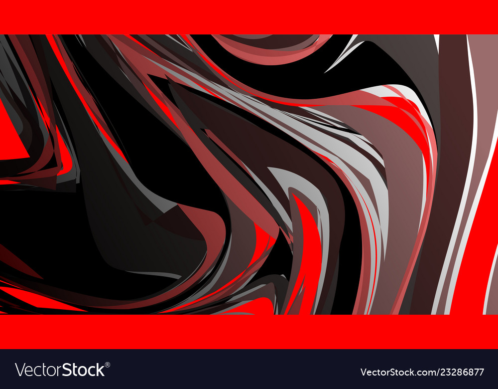 Abstract colorful background with red style wave vector image Abstract colorful background with red style wave