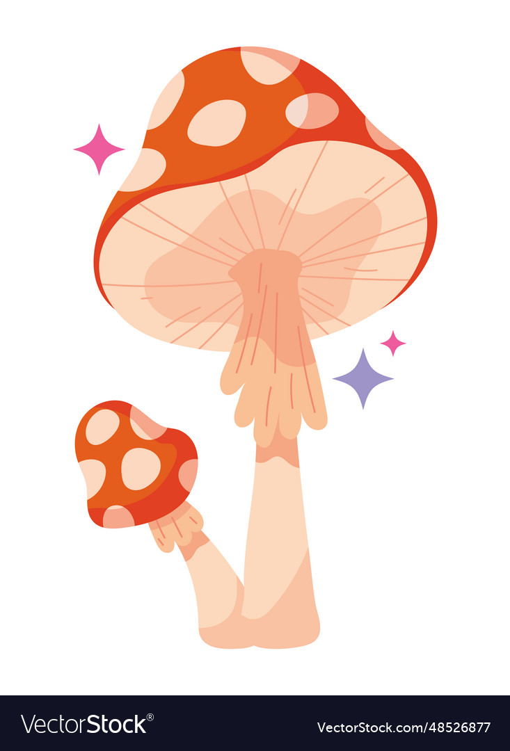 Esoteric mushroom magic icon