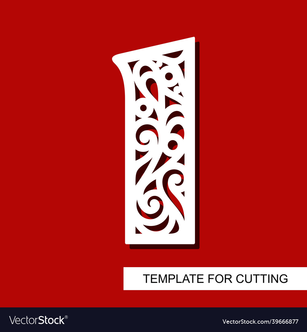 Number one - 1 Royalty Free Vector Image - VectorStock
