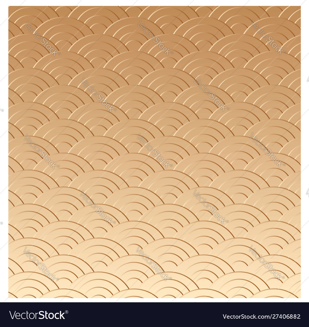 Gold oriental texture vector image Gold oriental texture