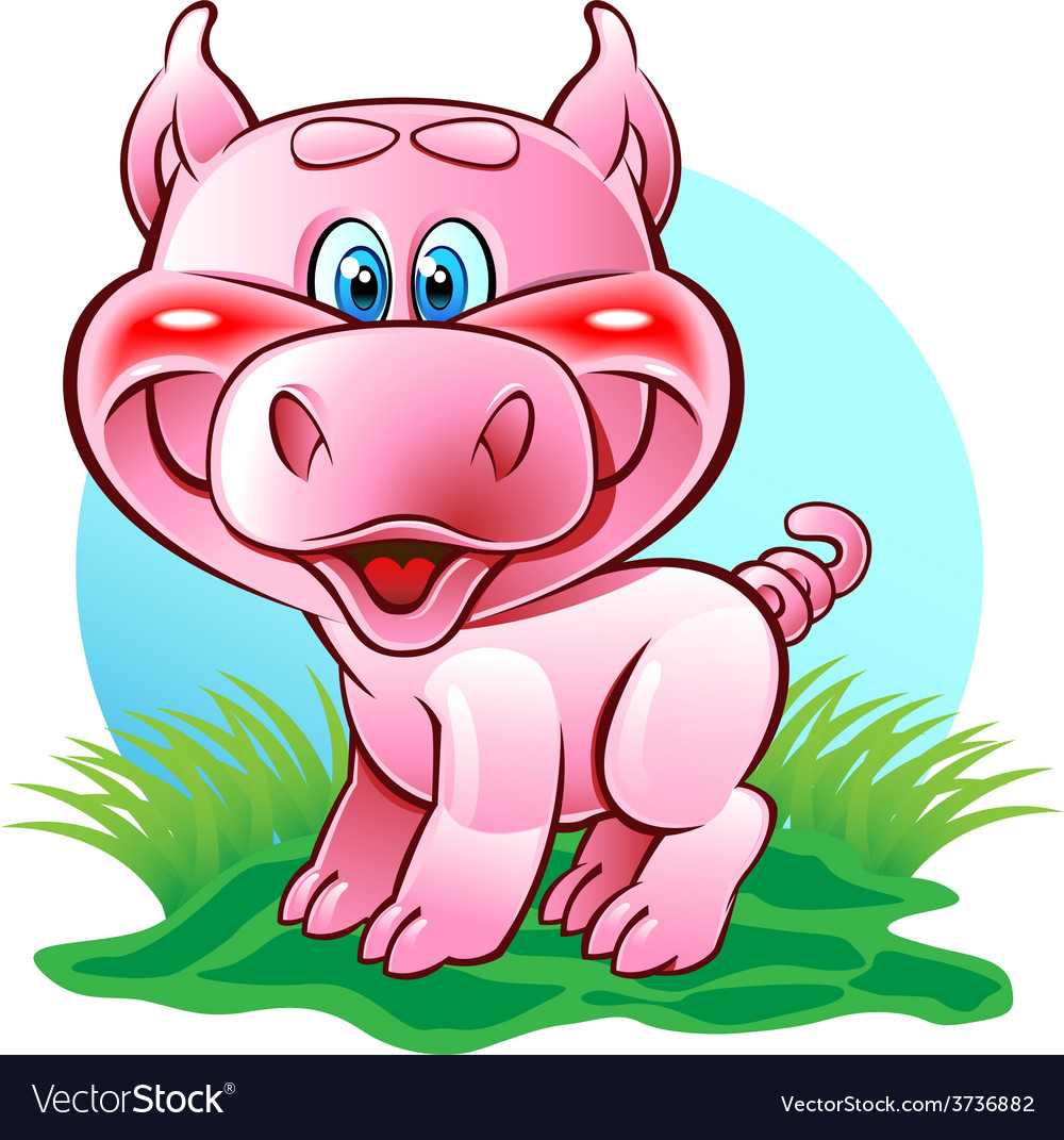 Pig Royalty Free Vector Image - VectorStock