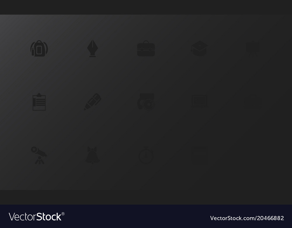 Set of 15 editable knowledge icons includes