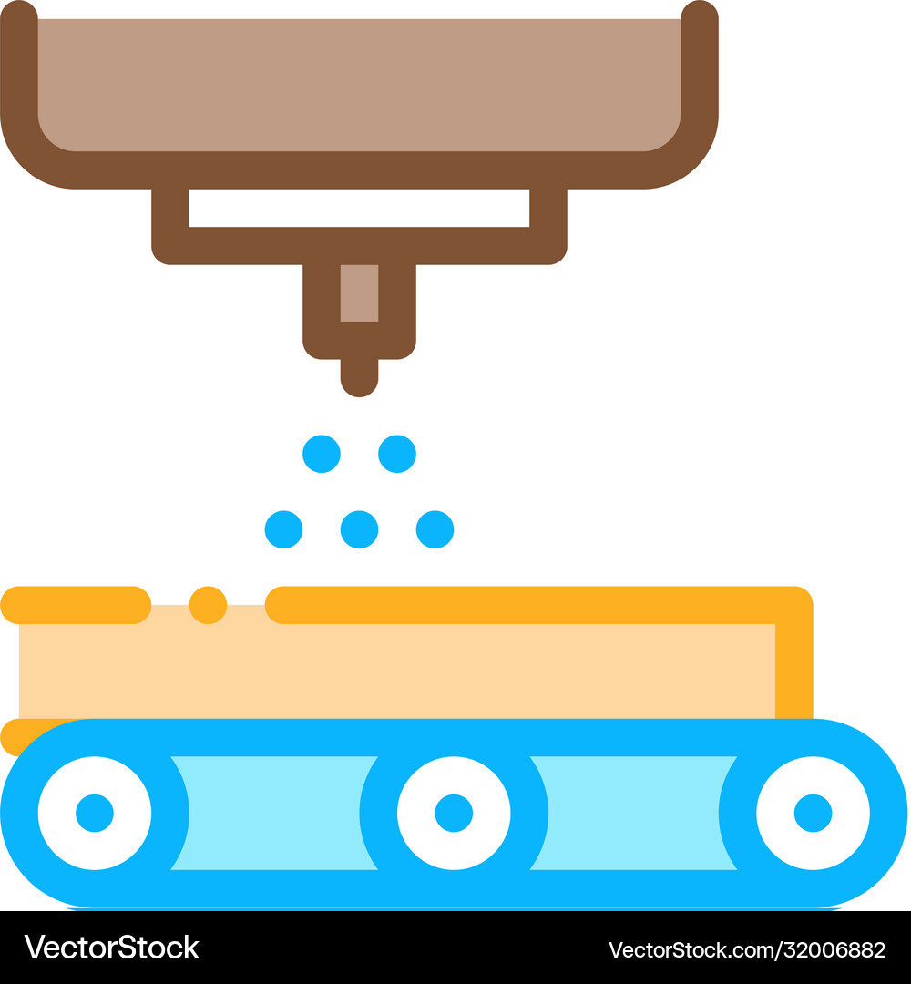 Wood processing icon outline Royalty Free Vector Image