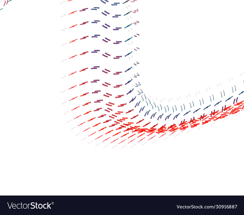 Abstract background blend wave line design Vector Image Abstract background blend wave line design