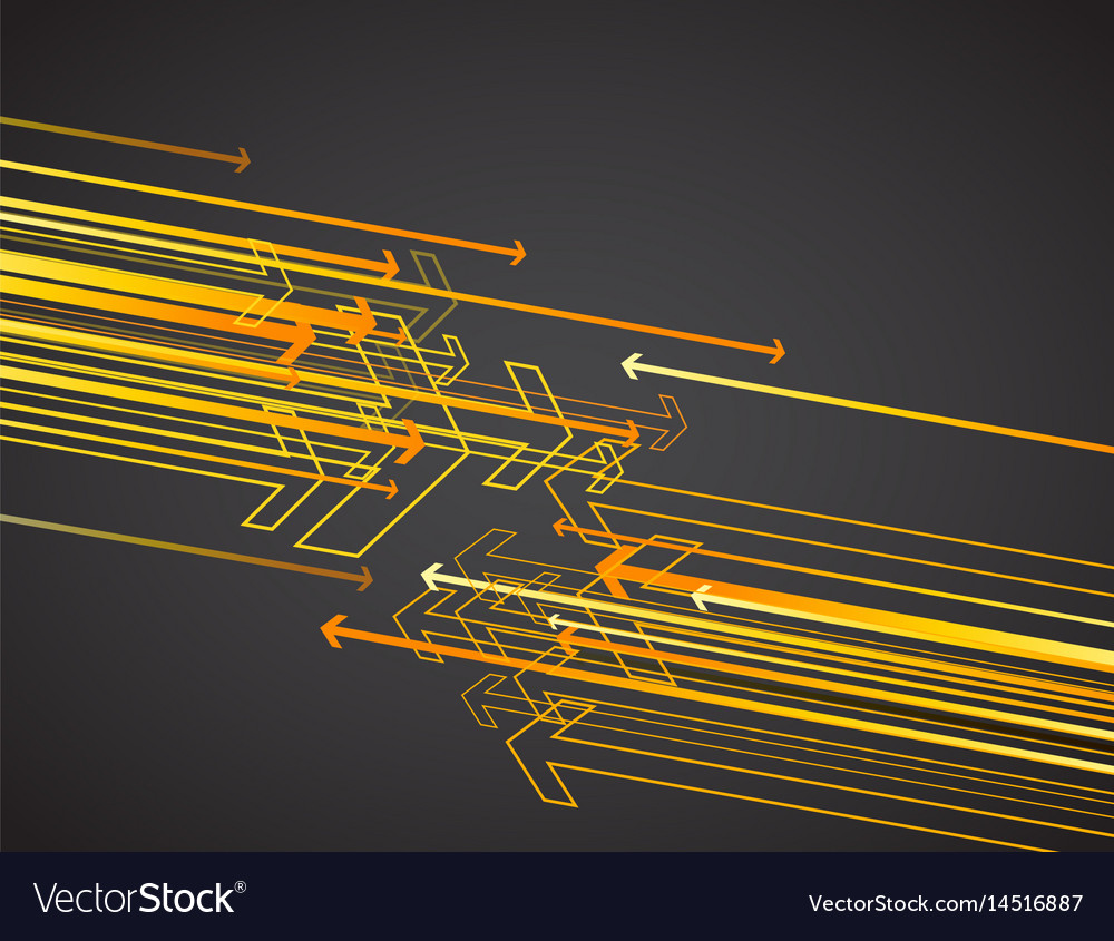 Dynamic Arrow Background