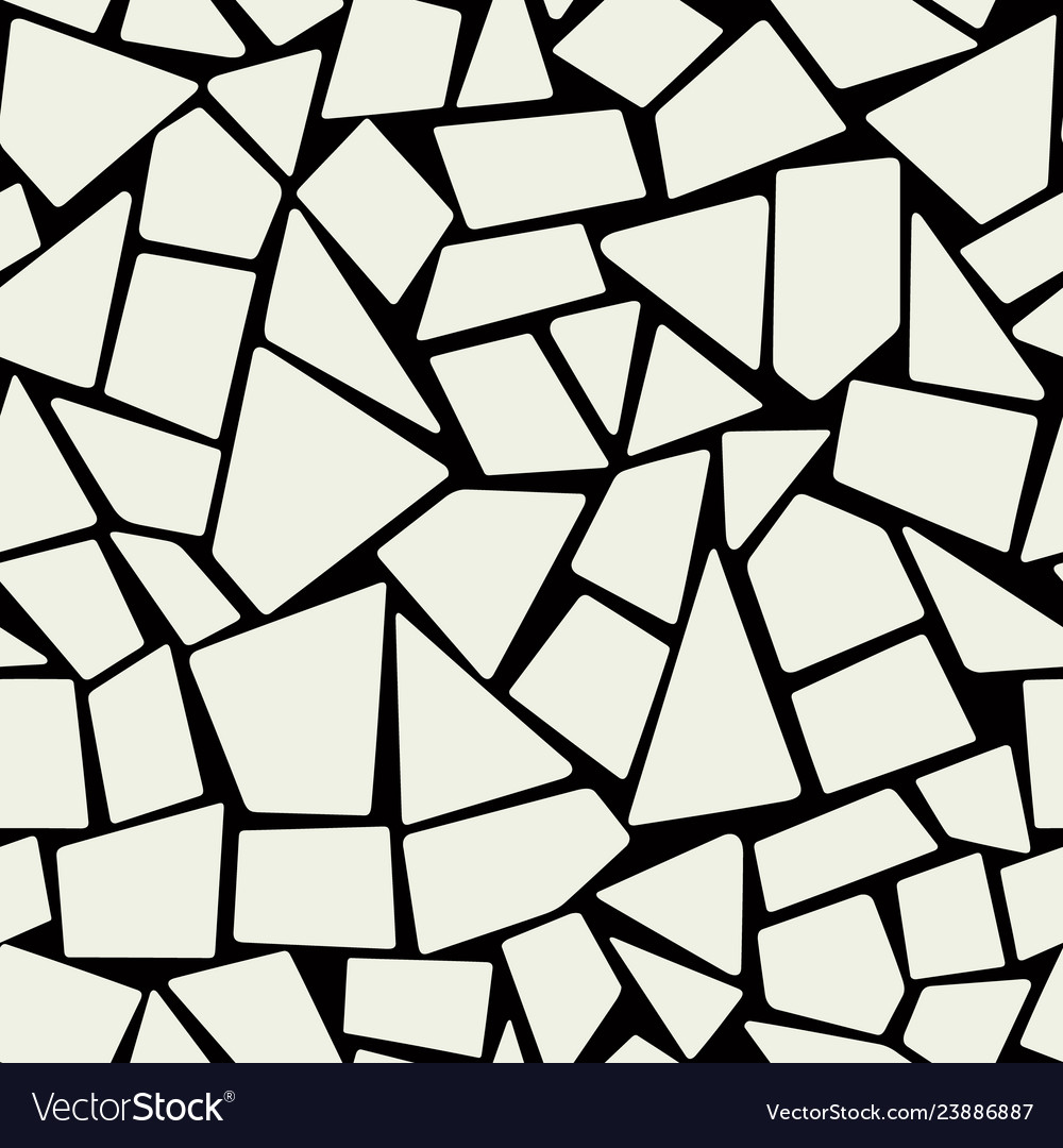 Endless marble mosaic Royalty Free Vector Image