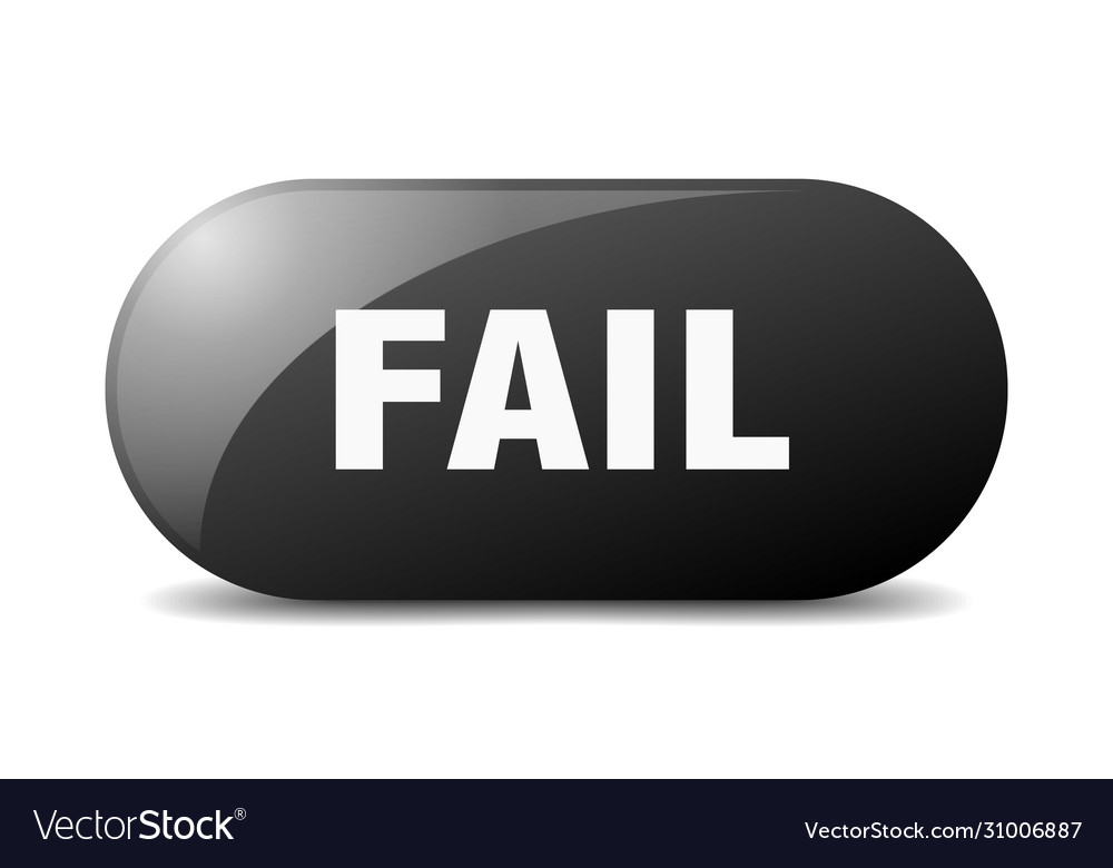 Fail button sign key push
