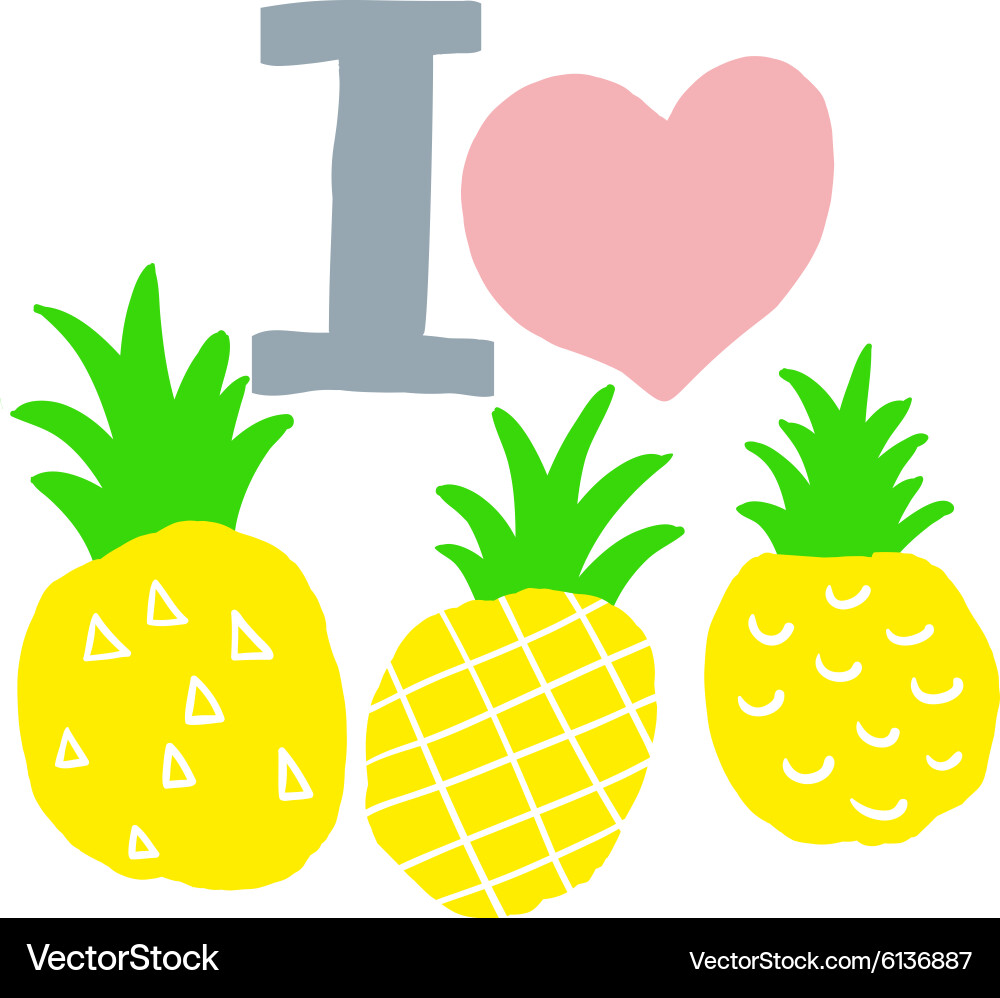 Pineapple Royalty Free Vector Image - VectorStock