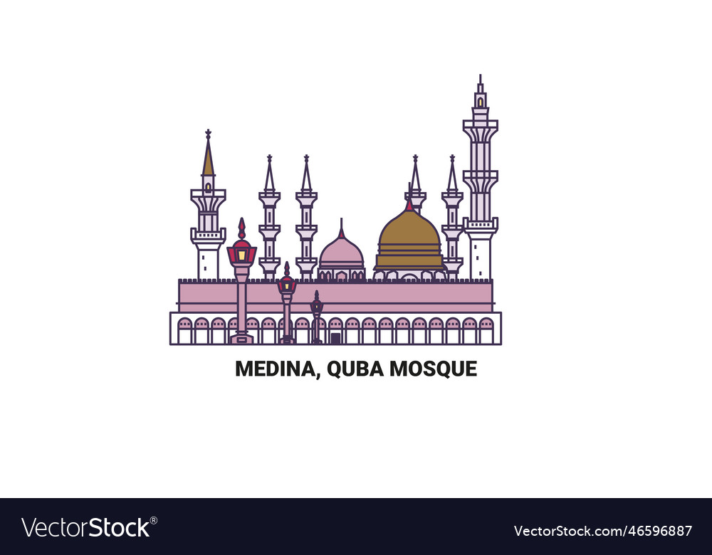 Saudi arabia medina quba mosque travel landmark