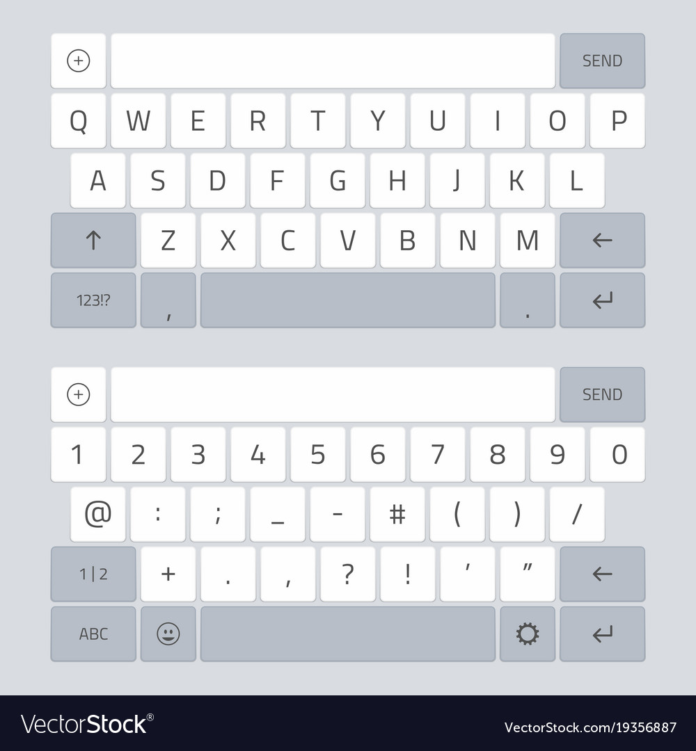 Smartphone Keyboard Interface