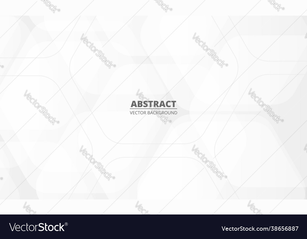 White abstract hexagonal halftone pattern graphic Vector Image White abstract hexagonal halftone pattern graphic