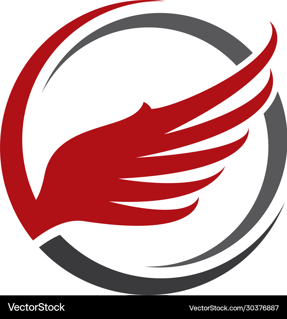 Wing icon Royalty Free Vector Image - VectorStock