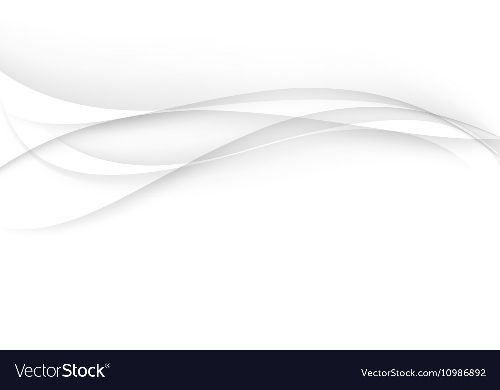 Abstract White Wave Stream