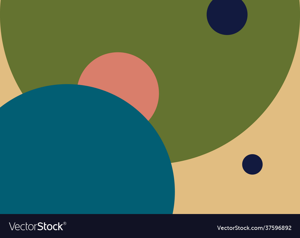 Circle round shape new abstract background color vector image Circle round shape new abstract background color