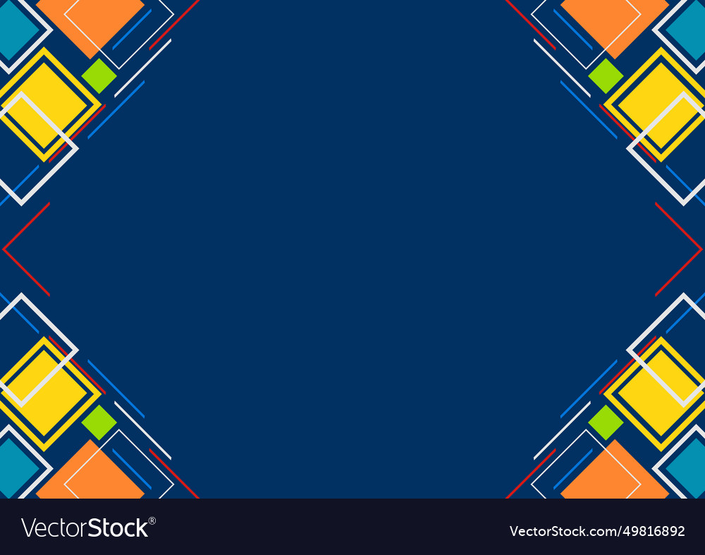 Flat abstract design background Vector Image Flat abstract design background