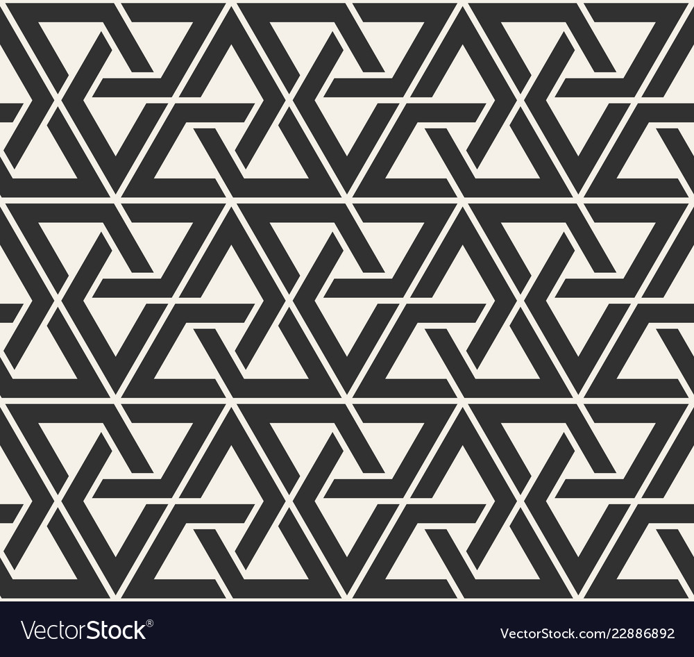 Geometric Triangle Pattern