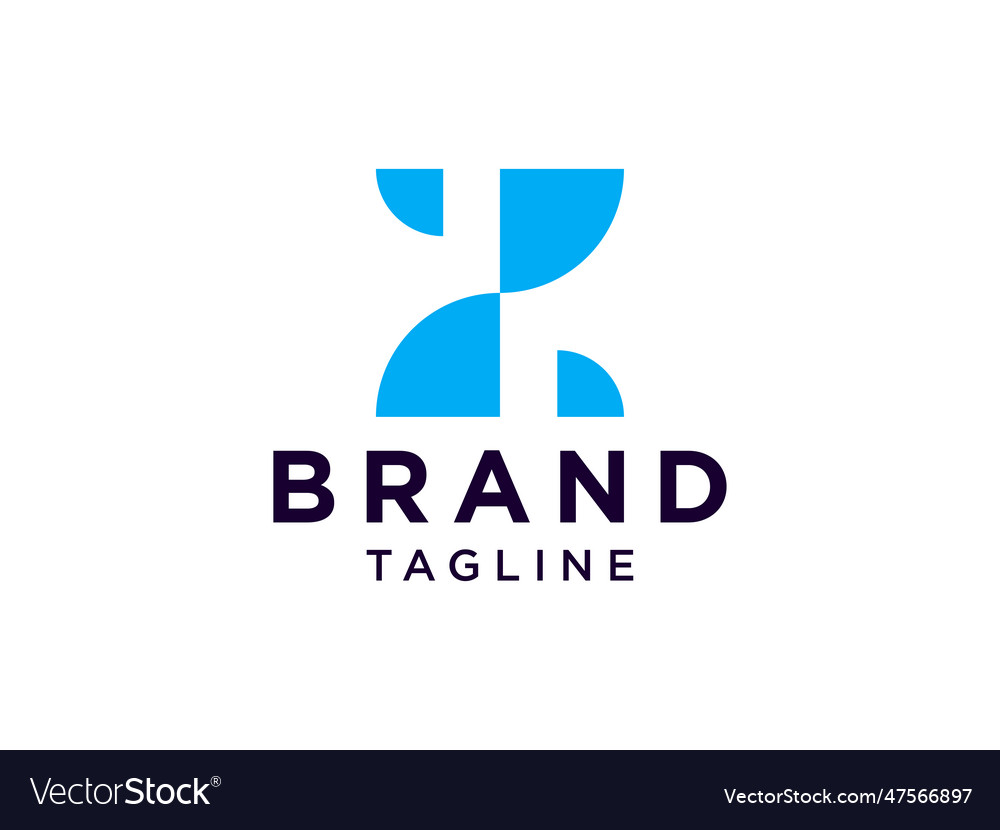 Abstract initial letter e and s linked logo Vector Image Abstract initial letter e and s linked logo