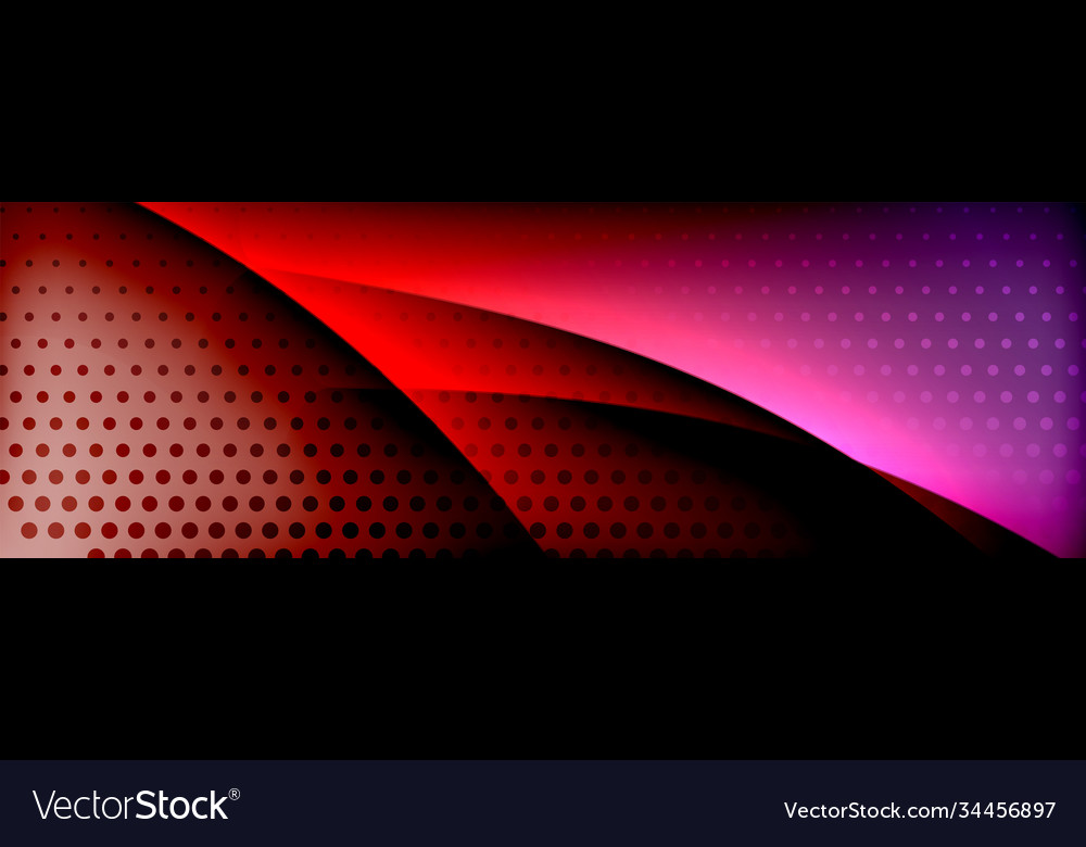 Fluid gradient neon color waves abstract vector image Fluid gradient neon color waves abstract