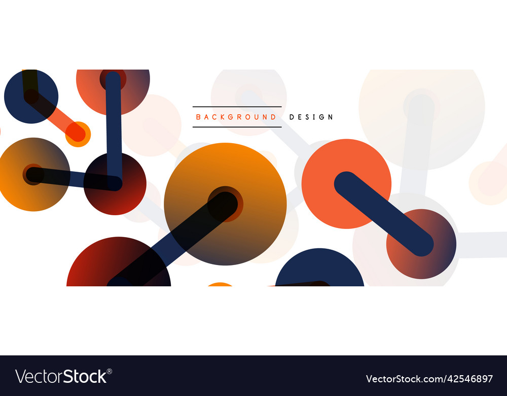 Network concept abstract background dots