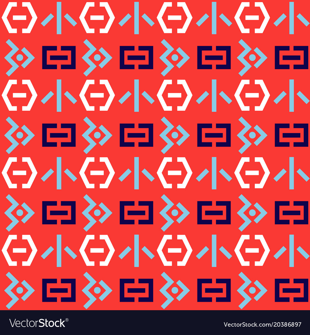Space invaders seamless pattern