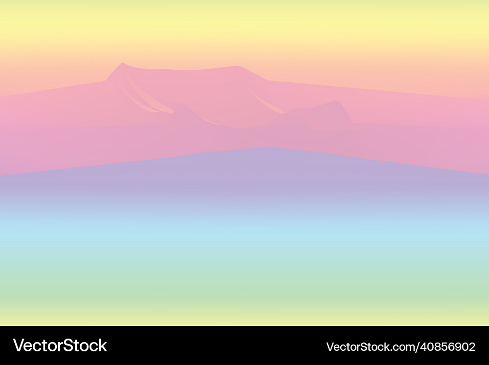Abstract landscape background Royalty Free Vector Image