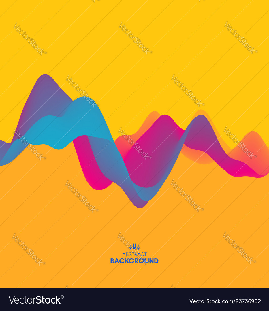Colorful abstract background dynamic effect