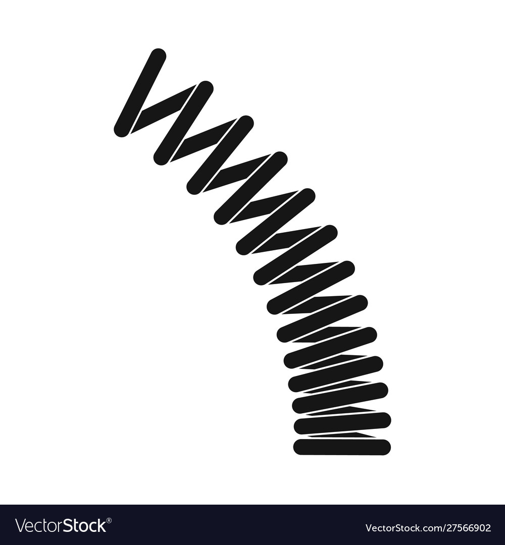 Design coil and spiral icon web element